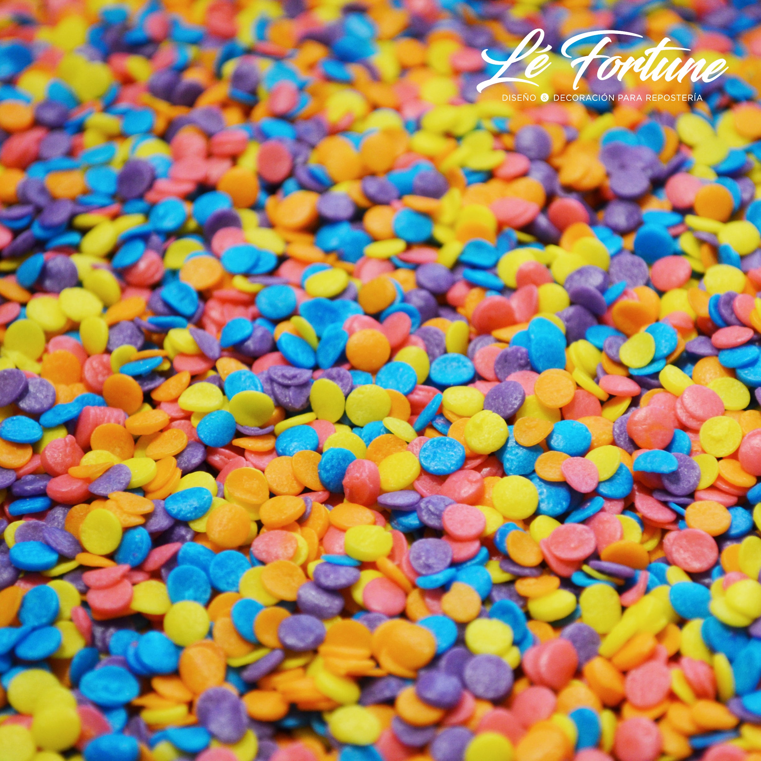 Confeti Mediano Intenso - Lé Fortune Store