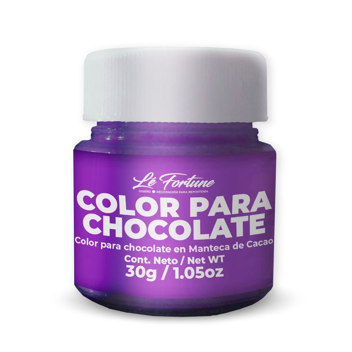 Color para Chocolate Morado Mate - Lé Fortune Store