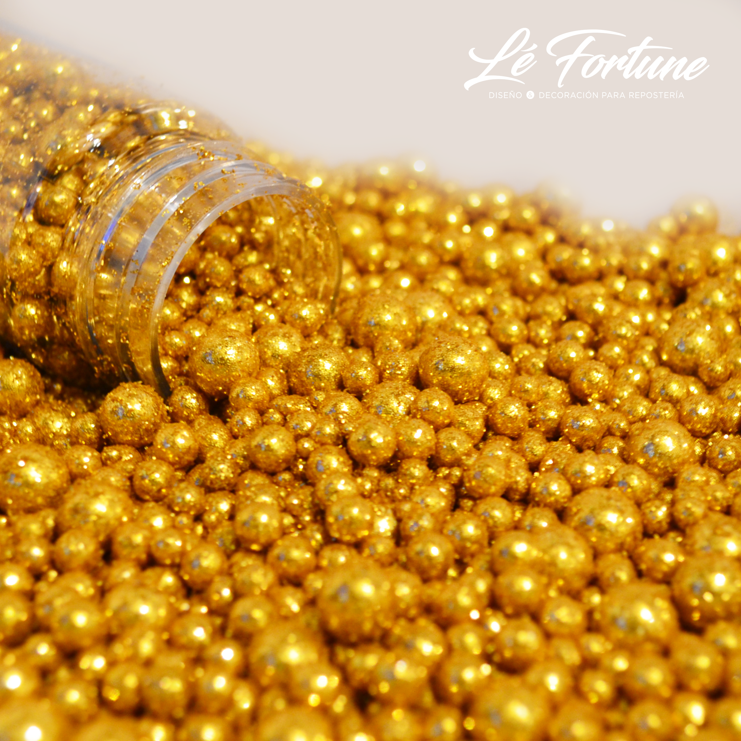 Perla Mix Diamantada Oro - Lé Fortune Store