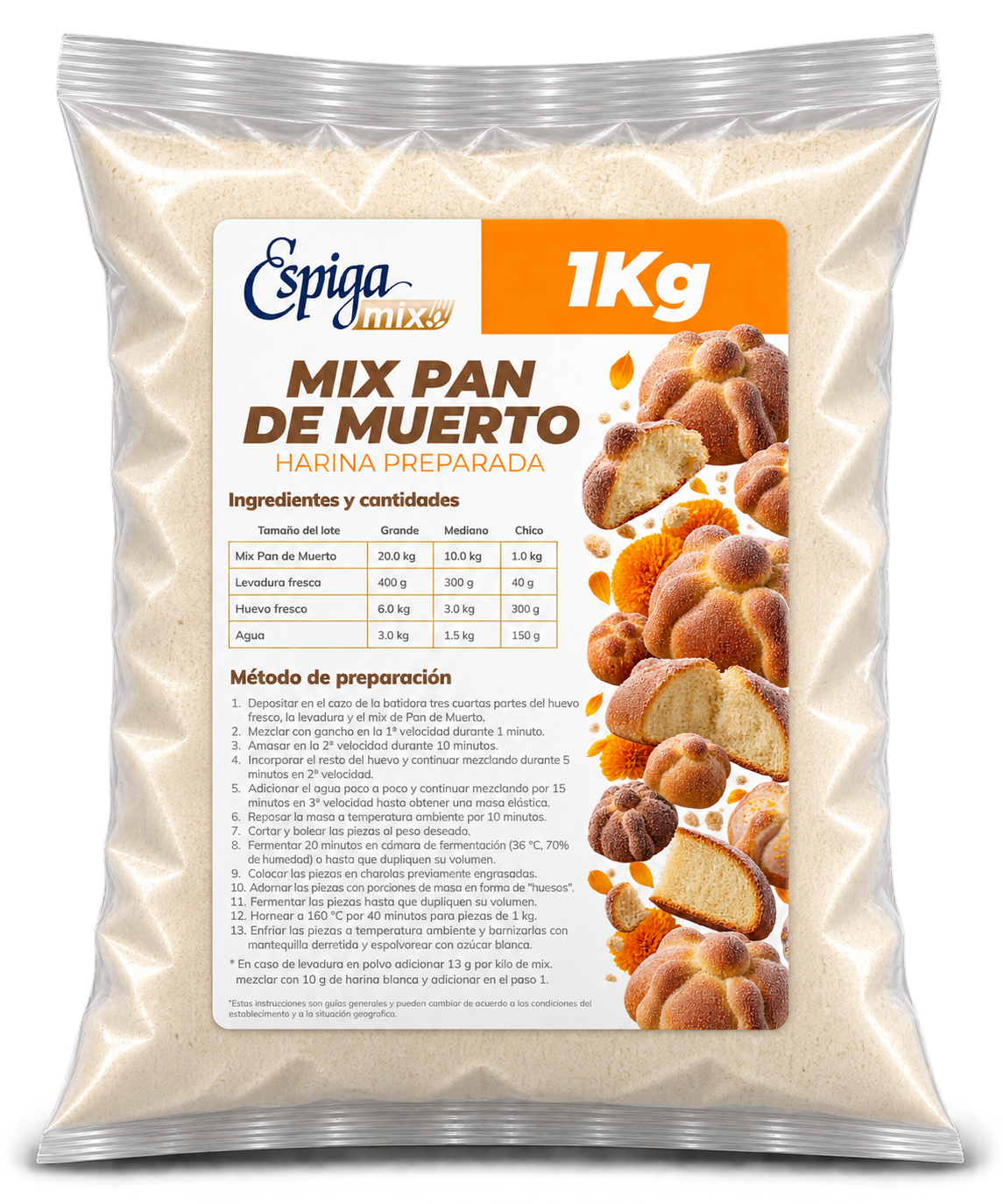 Harina Pan de Muerto - La Espiga