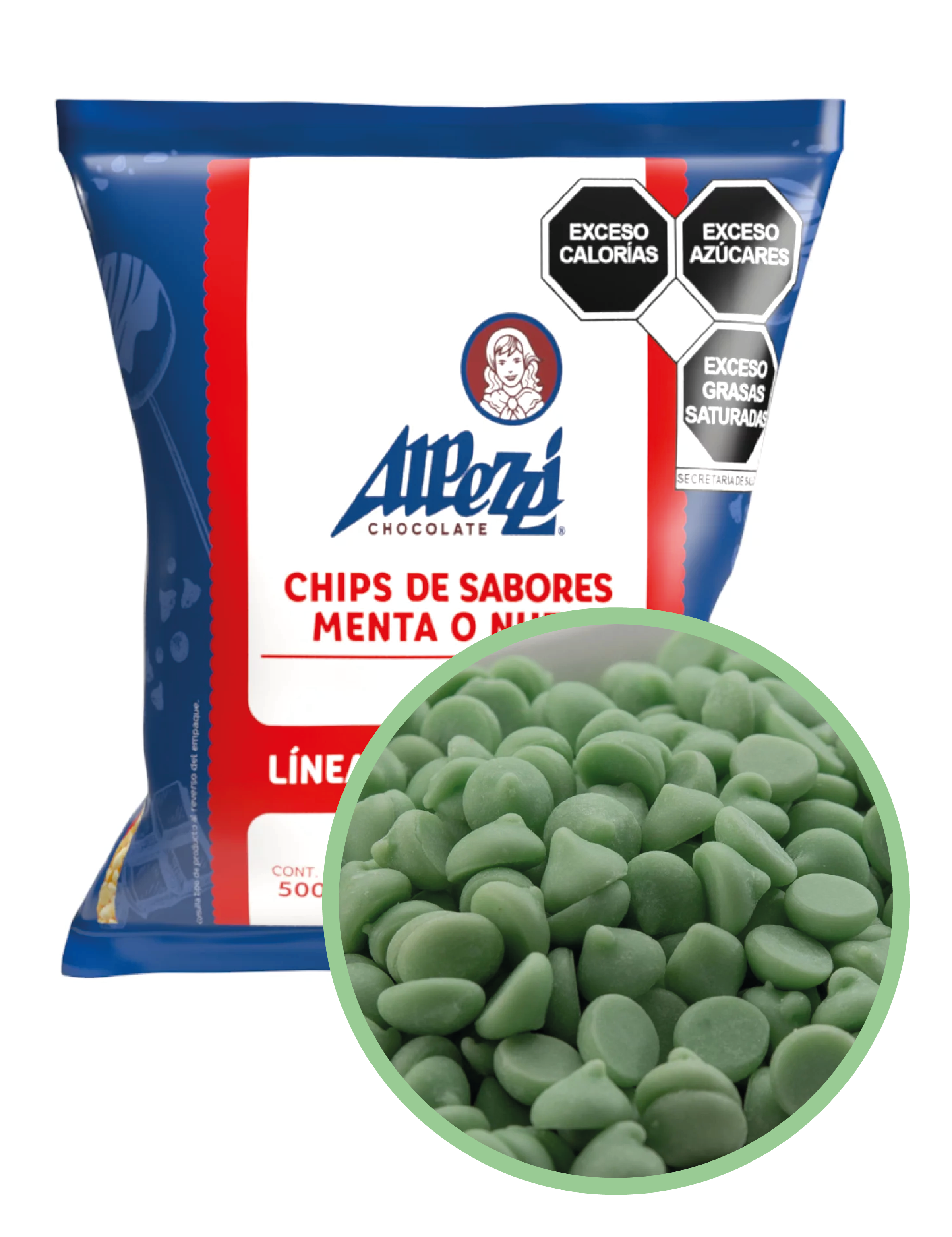 Chips Alpezzi Sabor Menta