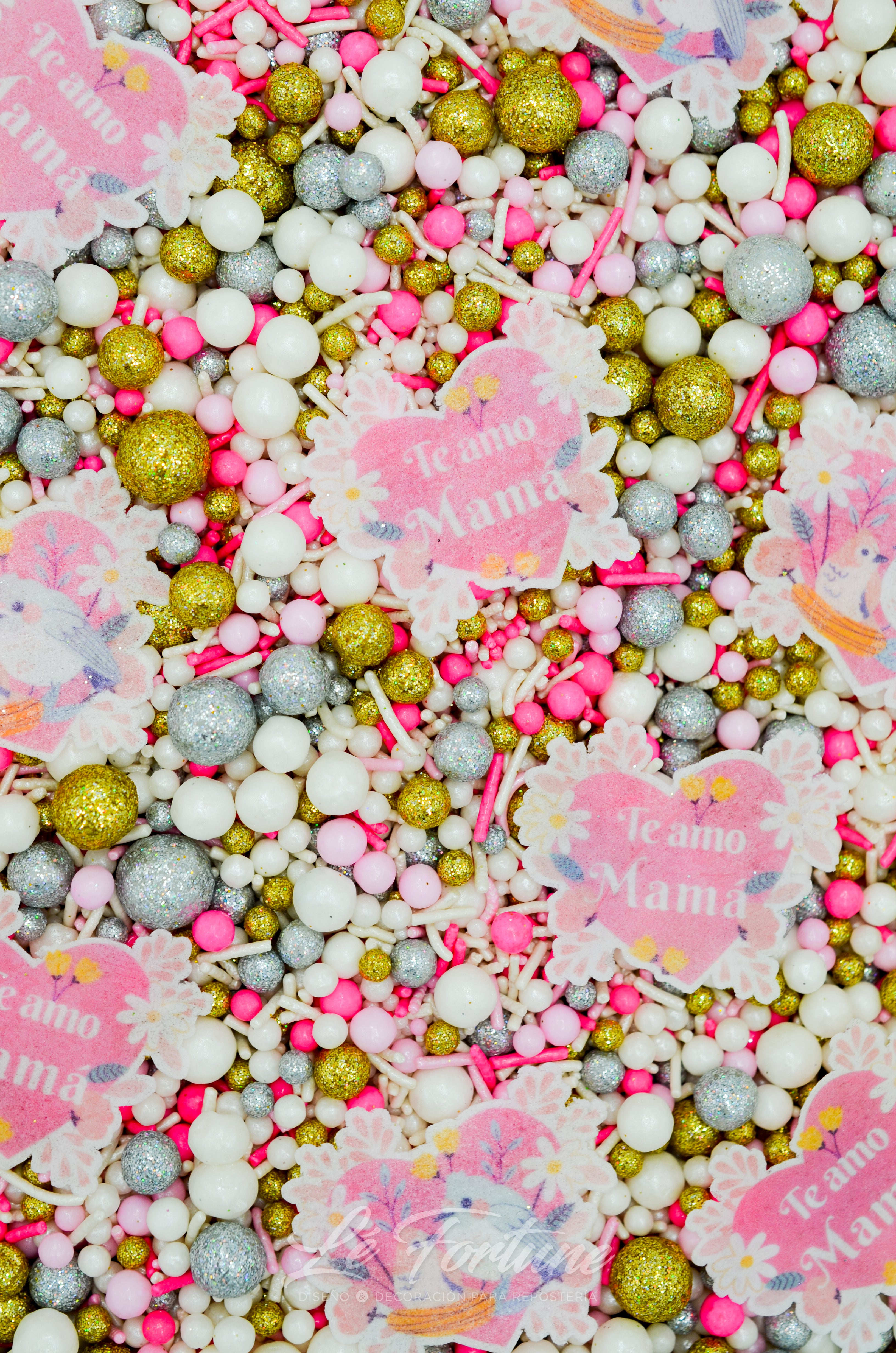Sprinkle Confetti I Love U Mom