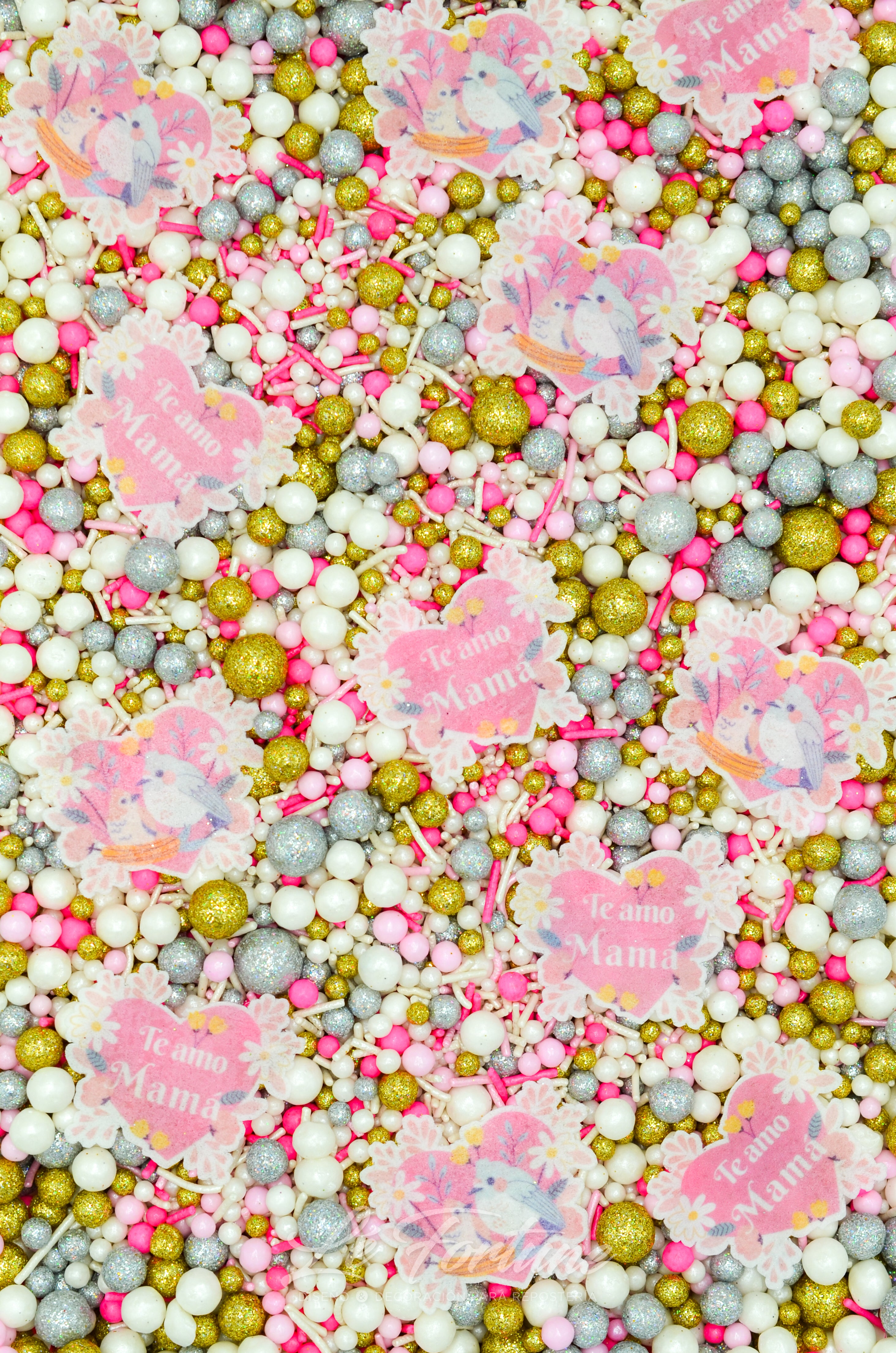 Sprinkle Confetti I Love U Mom