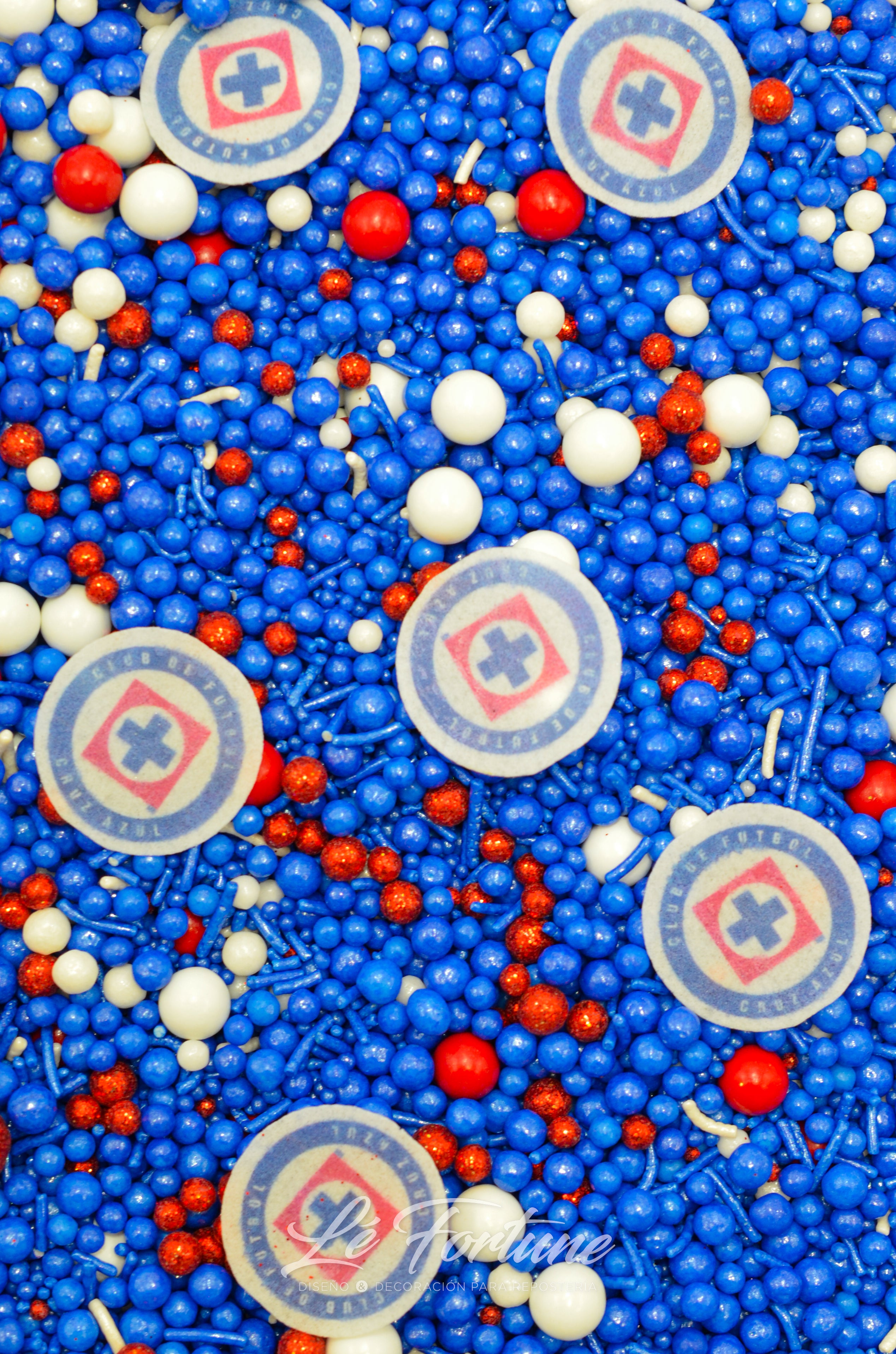 Sprinkle Confetti Azul