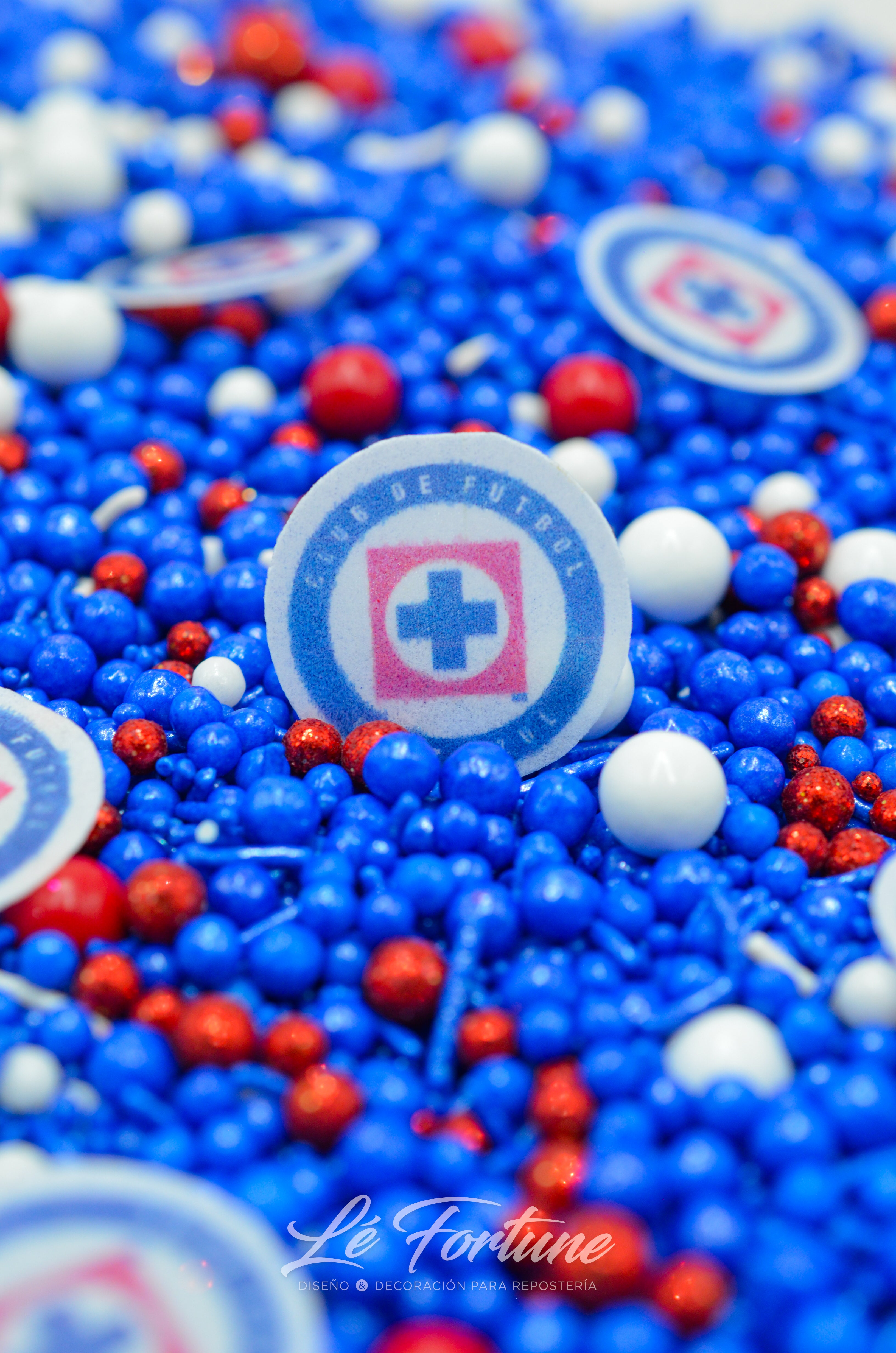 Sprinkle Confetti Azul