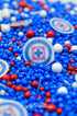 Sprinkle Confetti Azul