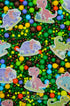 Sprinkle Confetti Dino