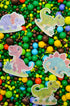 Sprinkle Confetti Dino