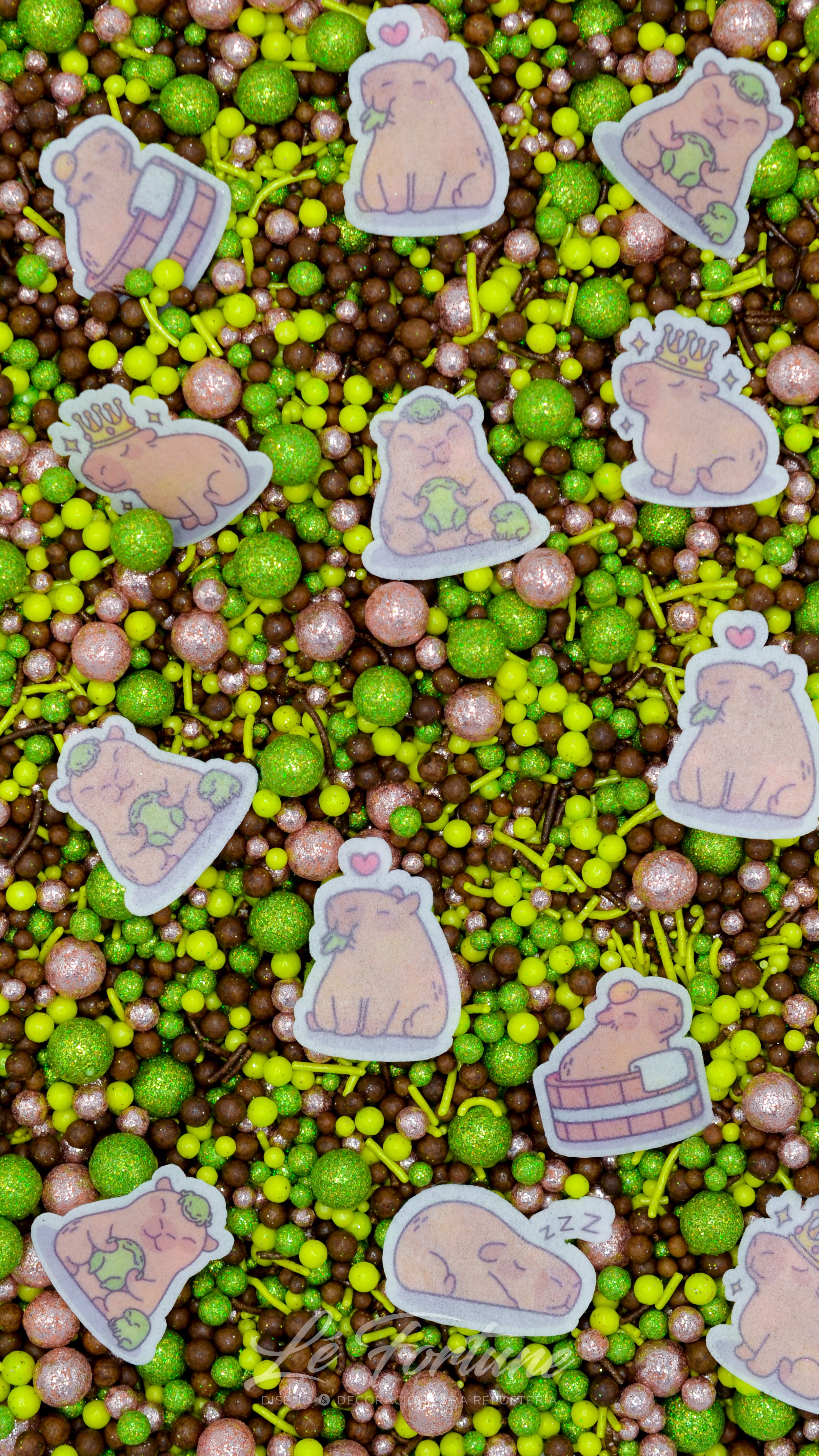 Sprinkle Confetti Capibara