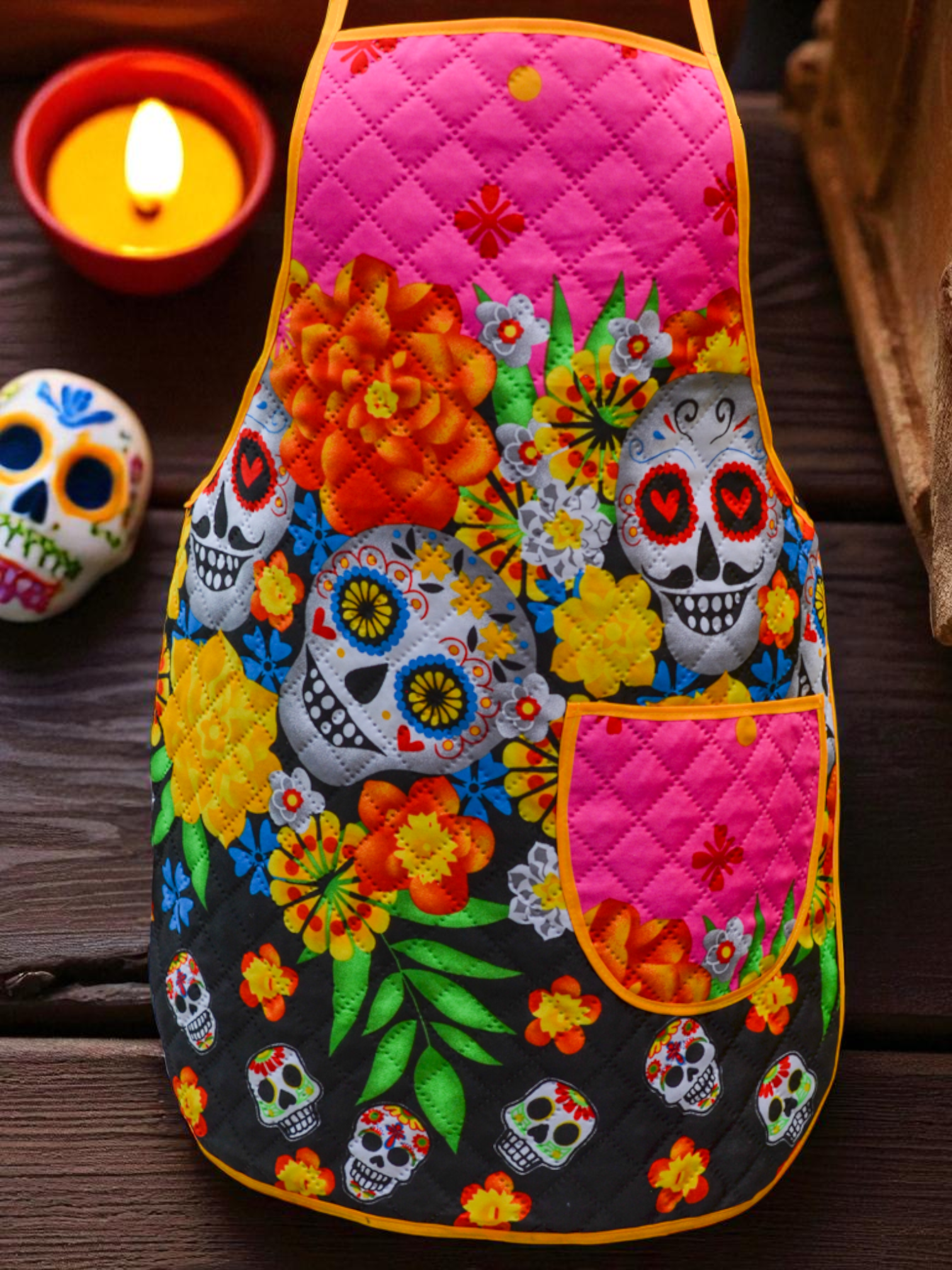 Mandil Dia de Muertos 07