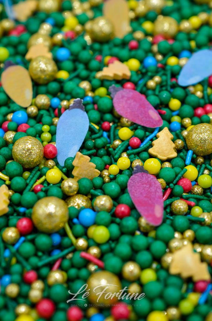 Sprinkle Confetti Foquito Navideño