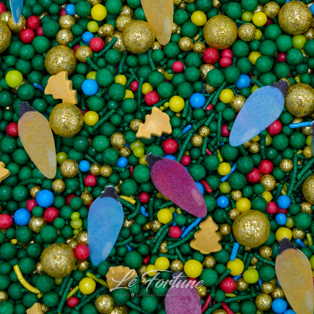 Sprinkle Confetti Foquito Navideño