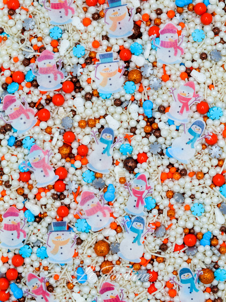 Sprinkle Confetti Muñequito de Nieve