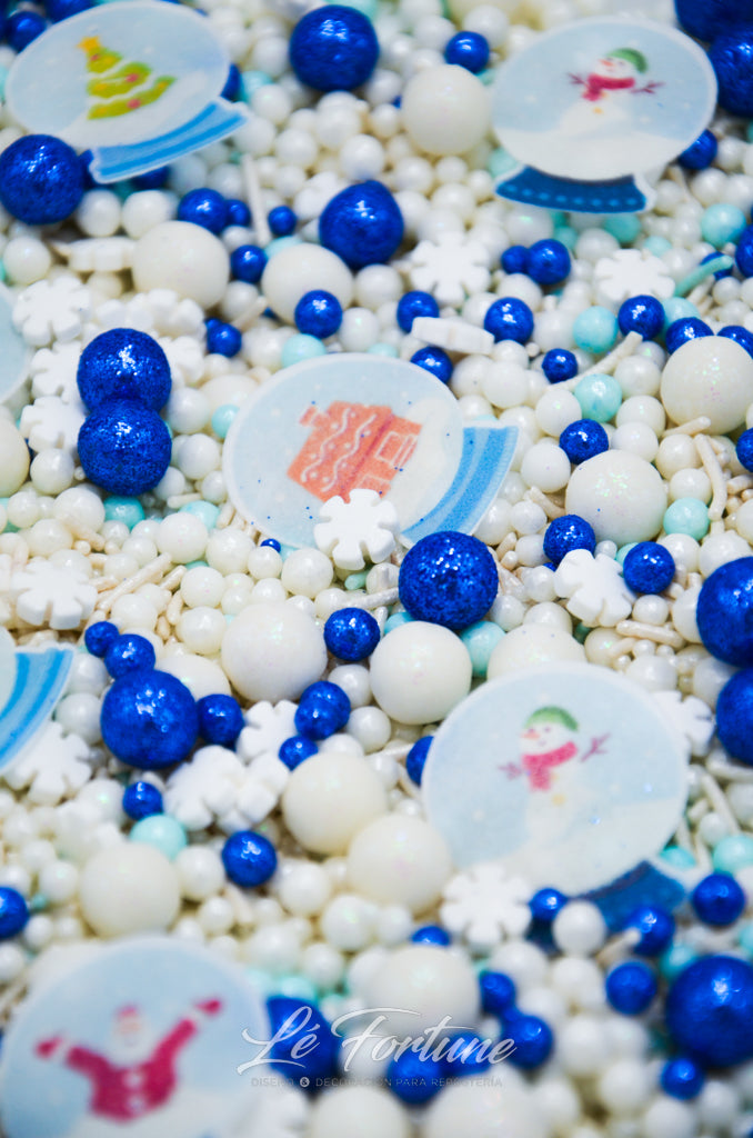 Sprinkle Confetti Bolita de Cristal