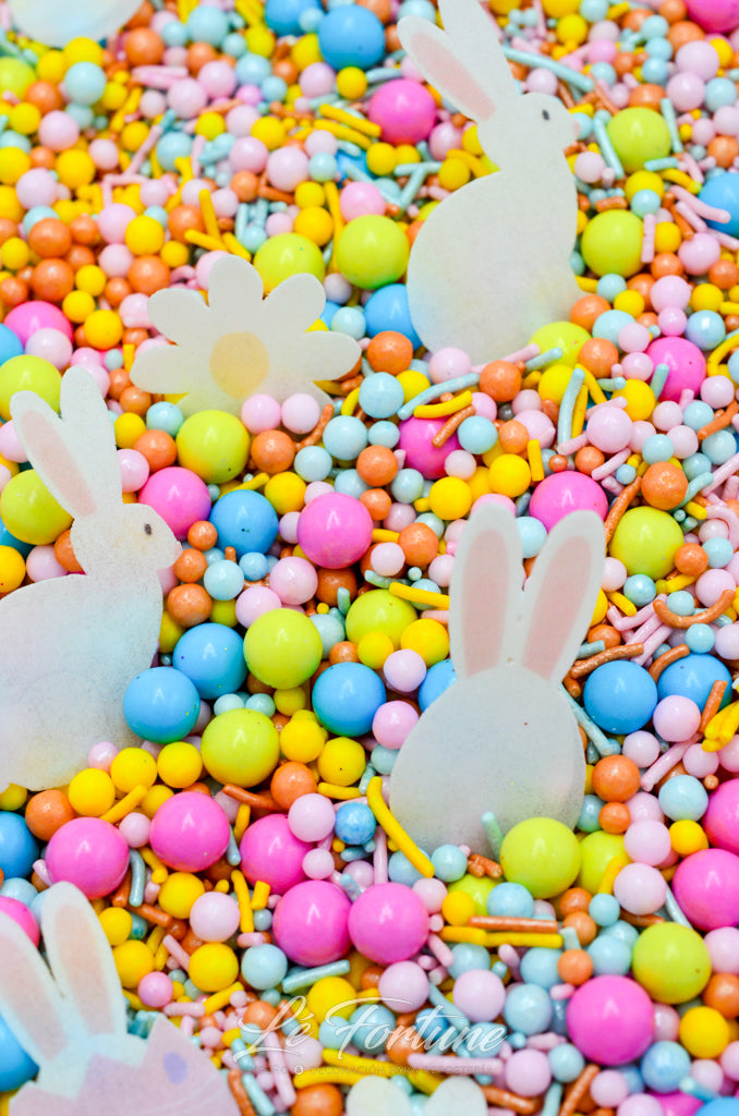 Sprinkle Confetti Rabbit Colors