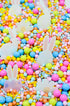 Sprinkle Confetti Rabbit Colors
