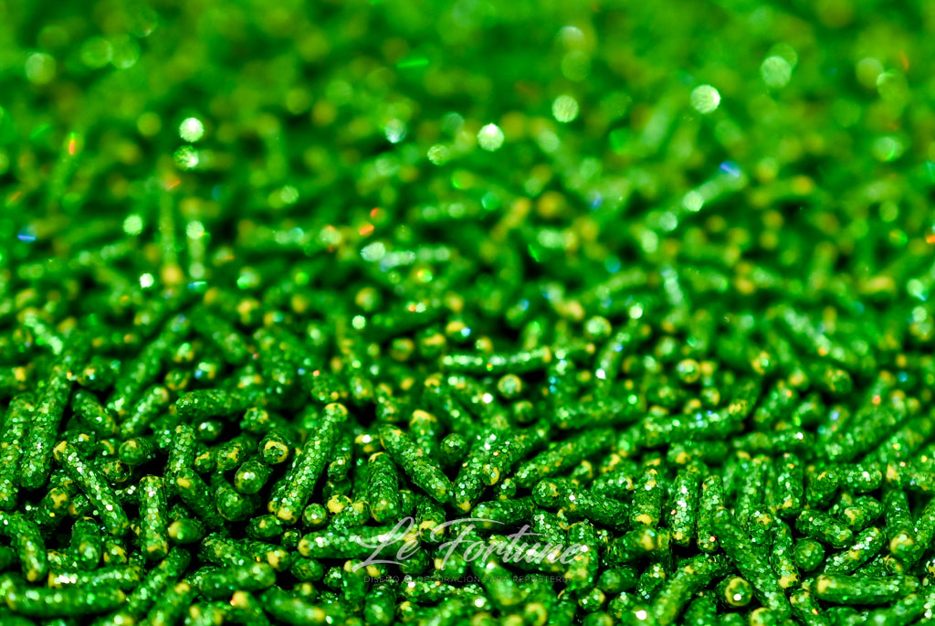 Granillo Diamantado Verde Esmeralda