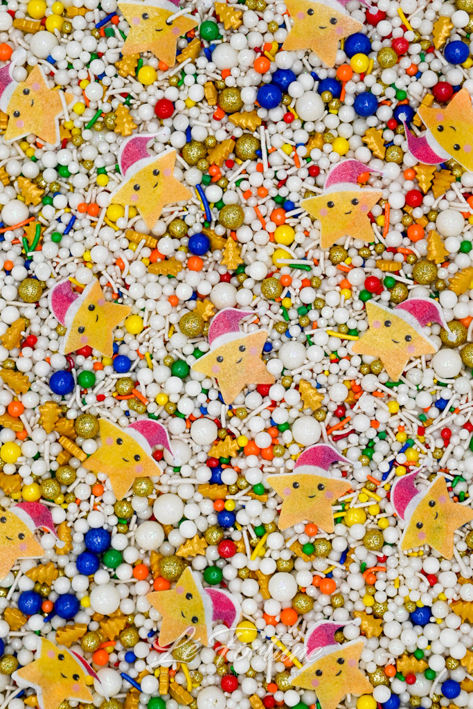 Sprinkle Confetti Estrellita Navideña