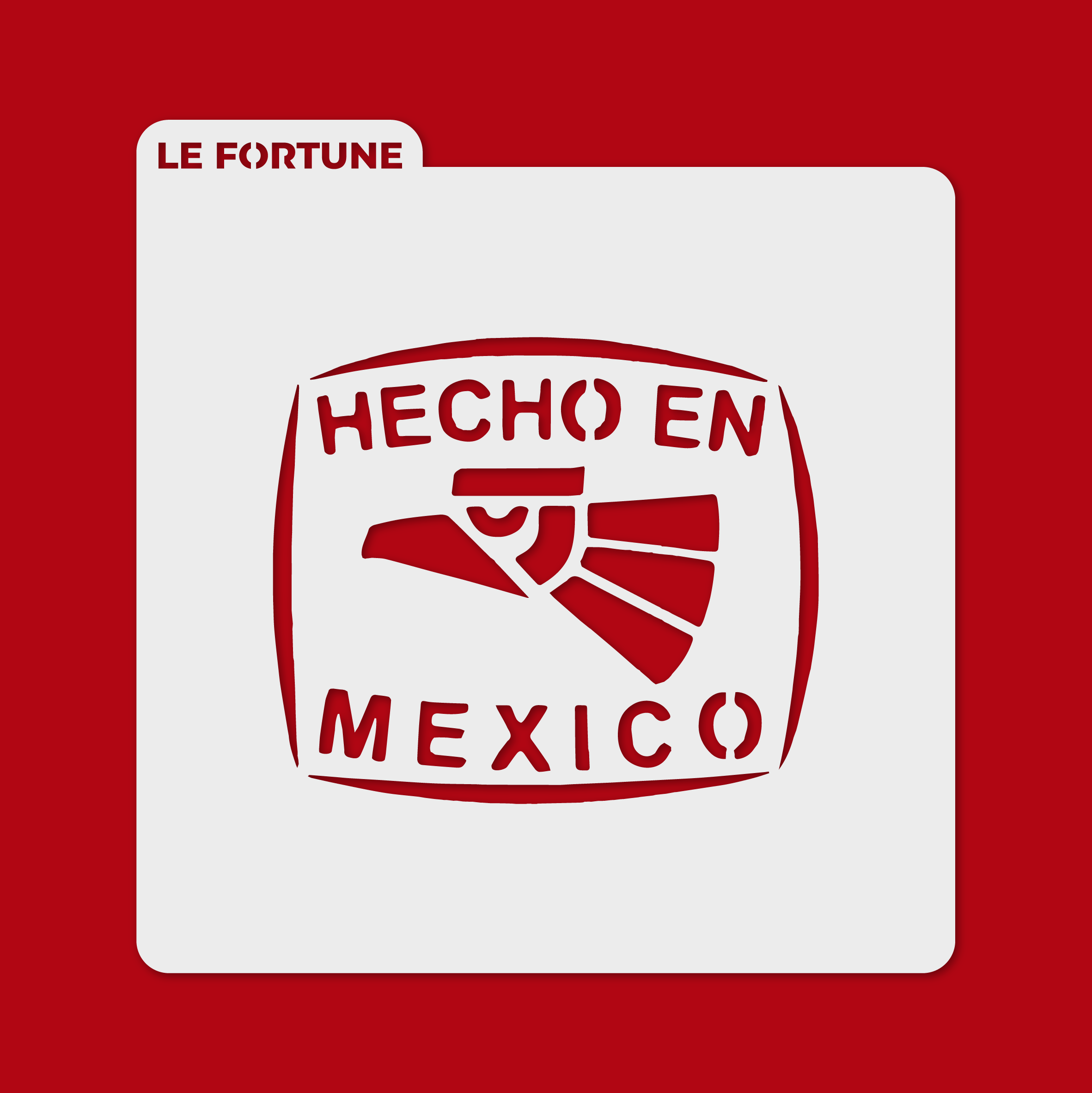 Stencil Hecho en México