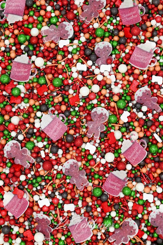 Sprinkle Confetti Tazita de Chocolate