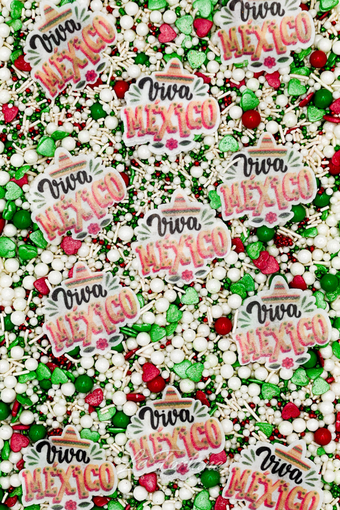 Sprinkle Confetti Viva México Frases