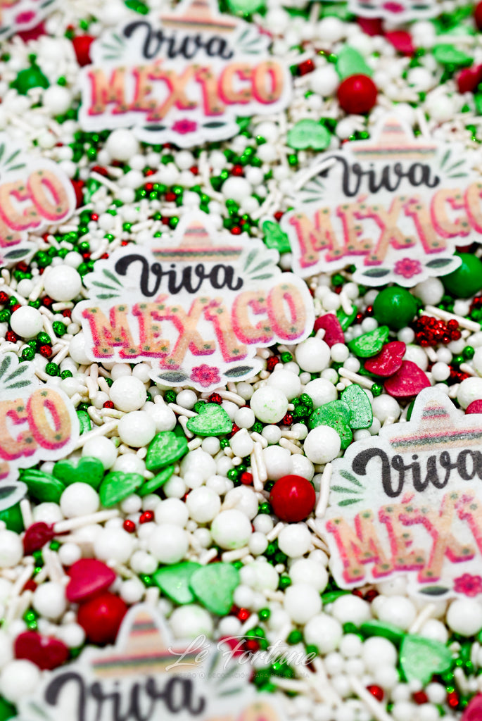 Sprinkle Confetti Viva México Frases