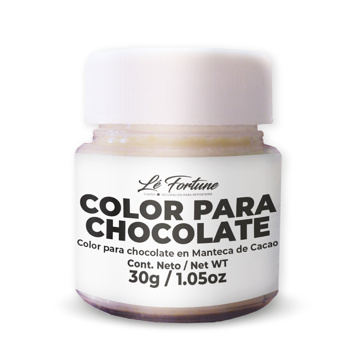Color para Chocolate Blanco Mate - Lé Fortune Store