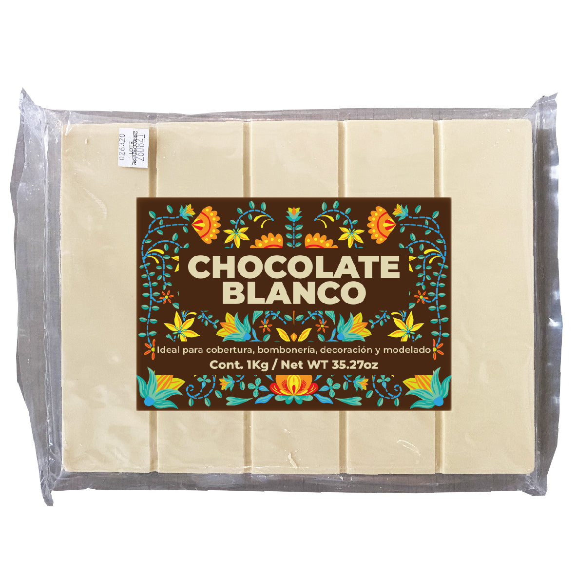 Tablilla Chocolate Blanco 1kg - Lé Fortune Store