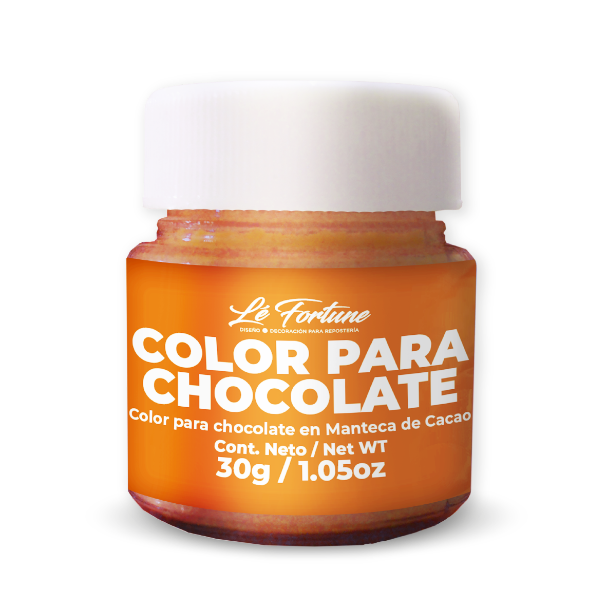 Color para Chocolate Naranja Mate - Lé Fortune Store