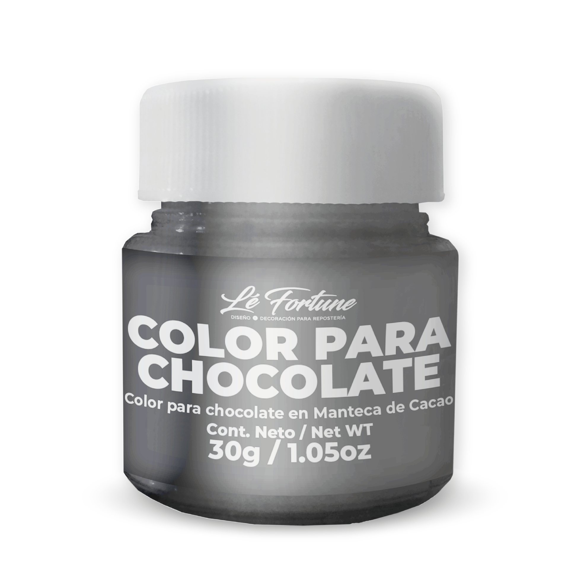 Color para Chocolate Plata Metálico - Lé Fortune Store