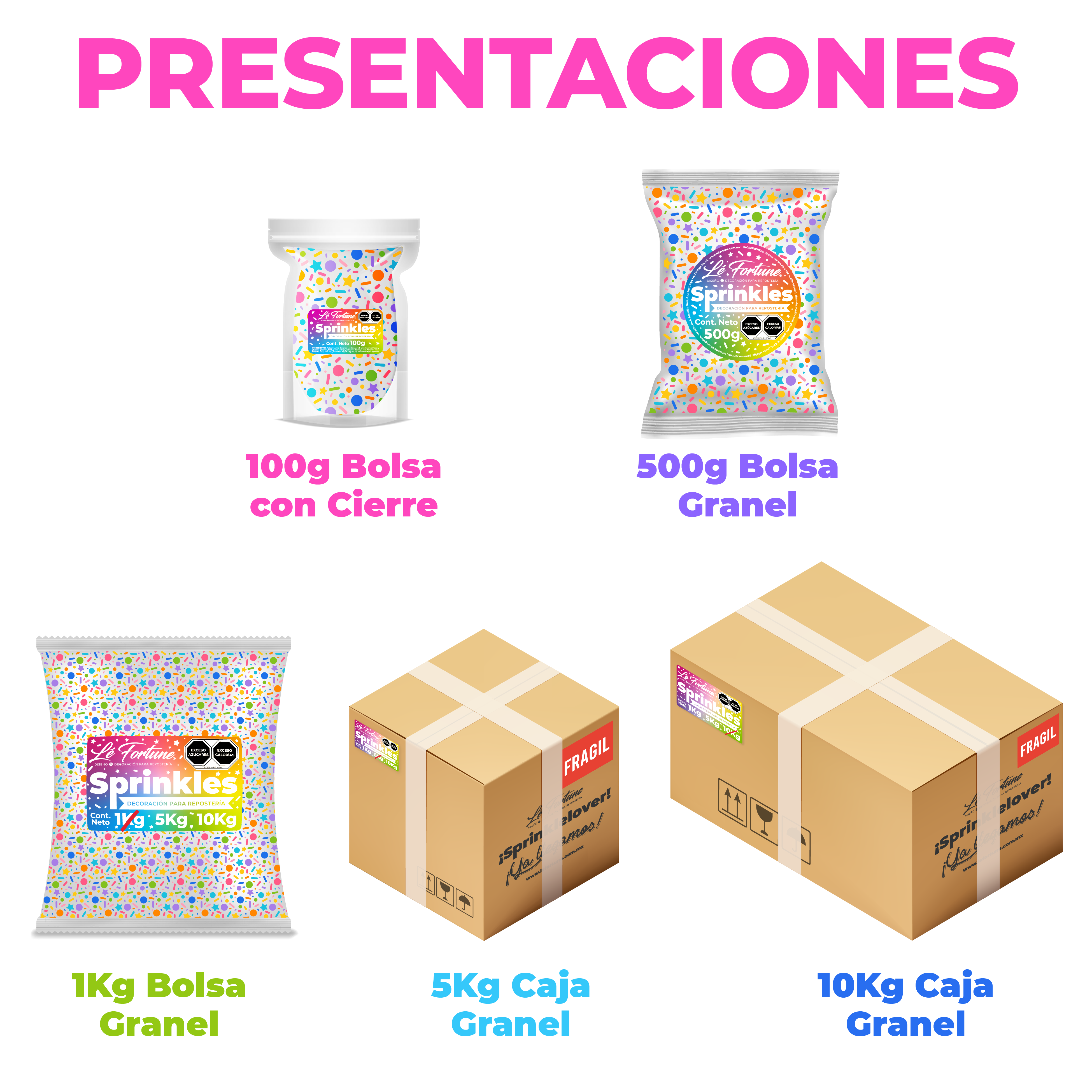 Sprinkle Deluxe Posiones