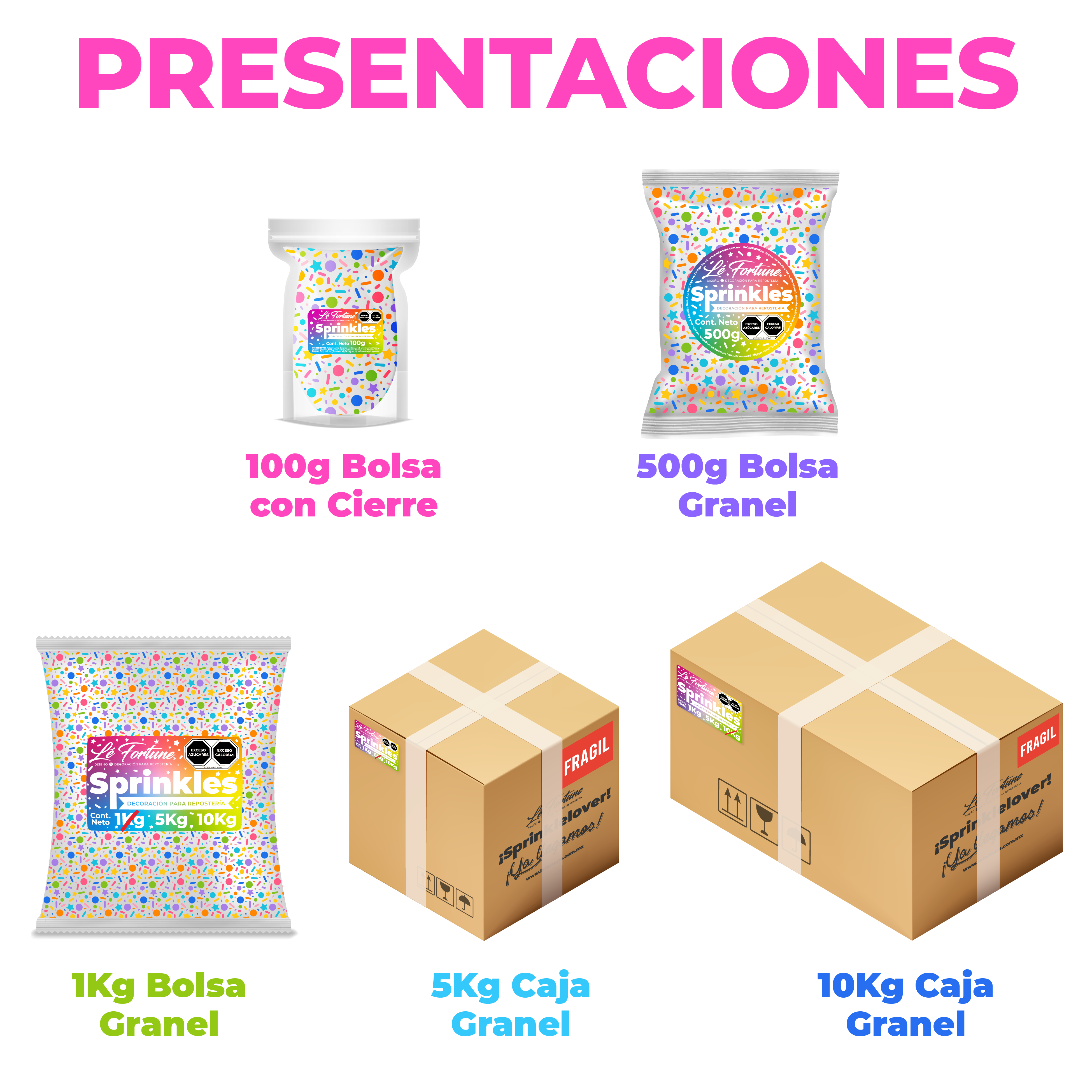 Sprinkle Figuret Monstruos