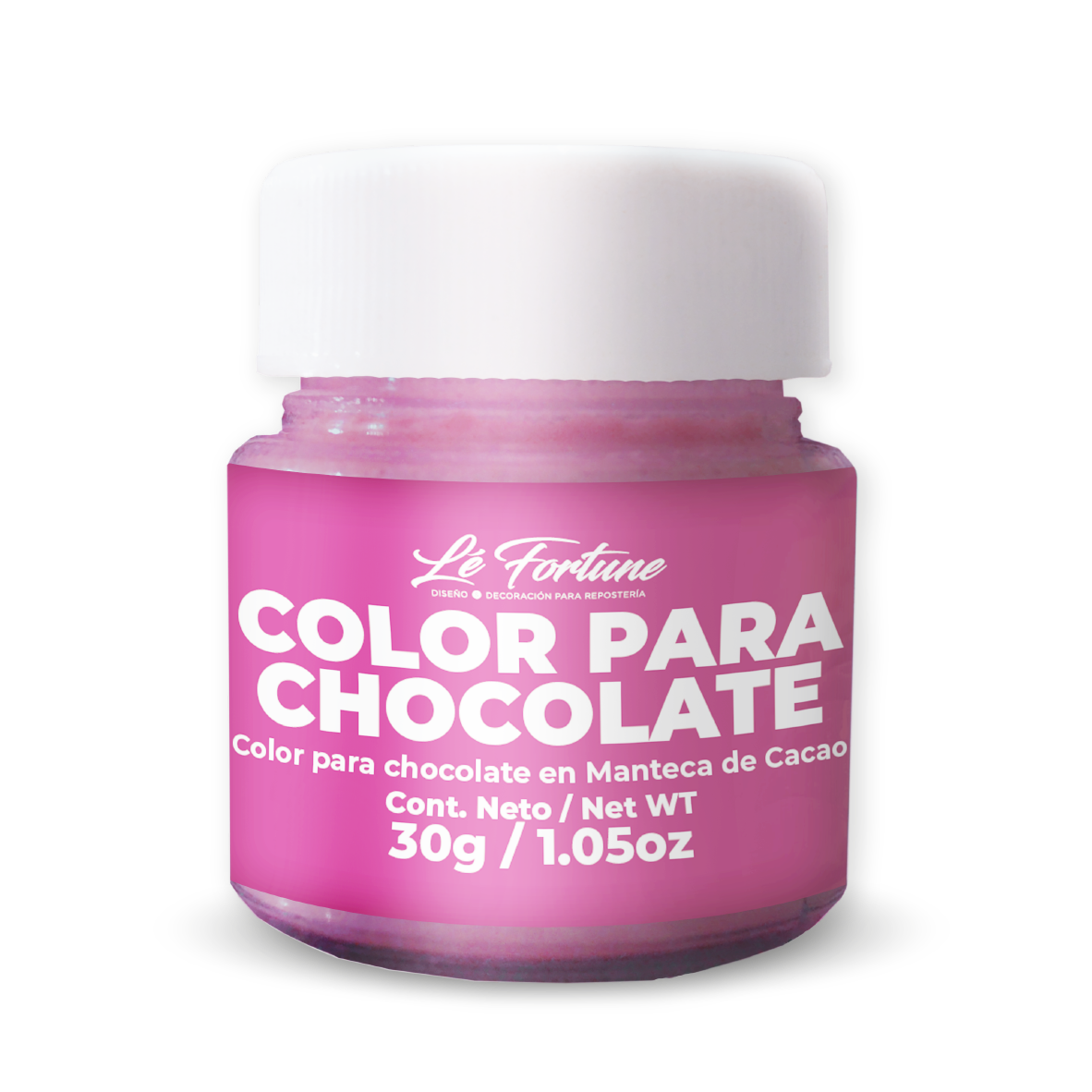 Color para Chocolate Rosa Mate - Lé Fortune Store