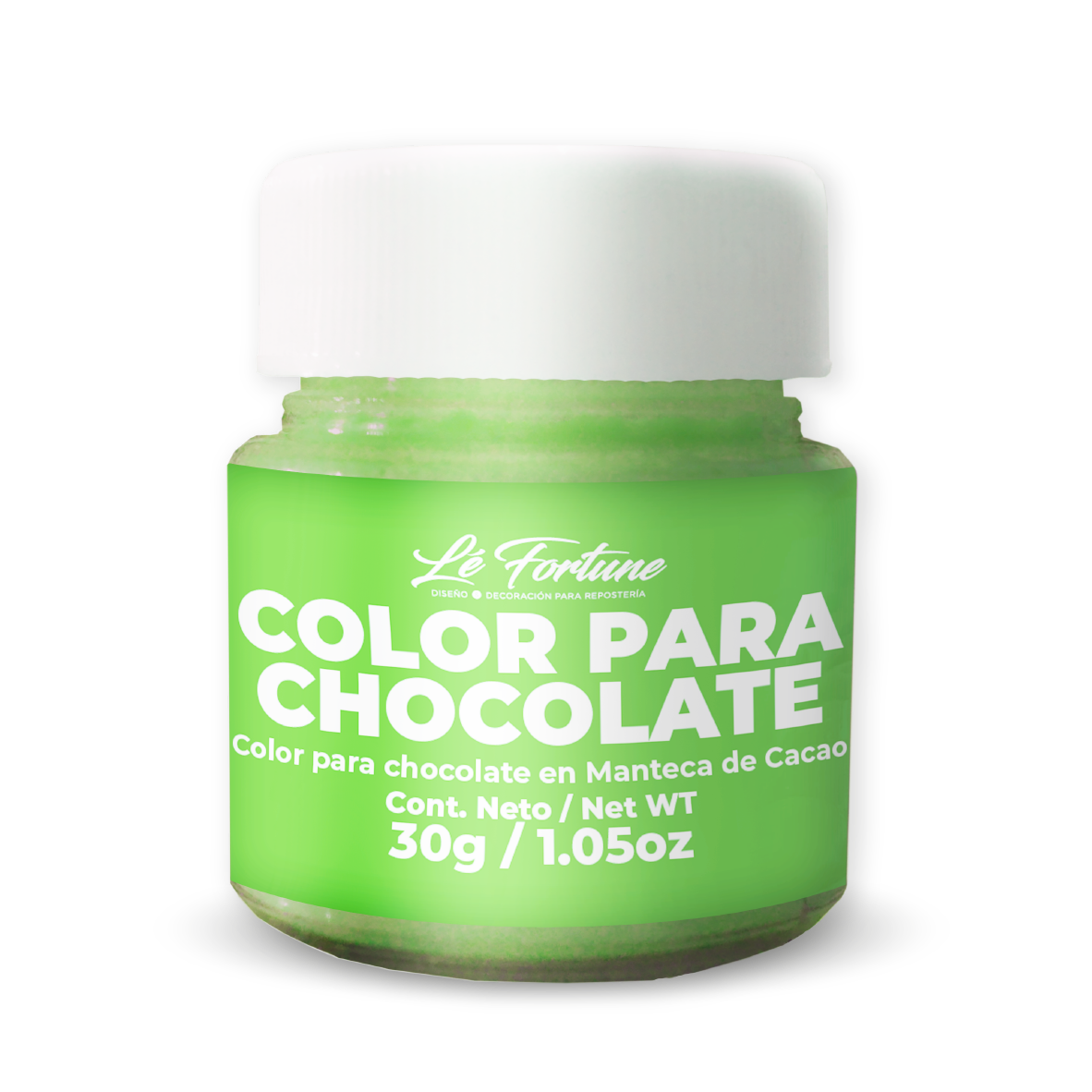 Color para Chocolate Verde Hoja Mate - Lé Fortune Store